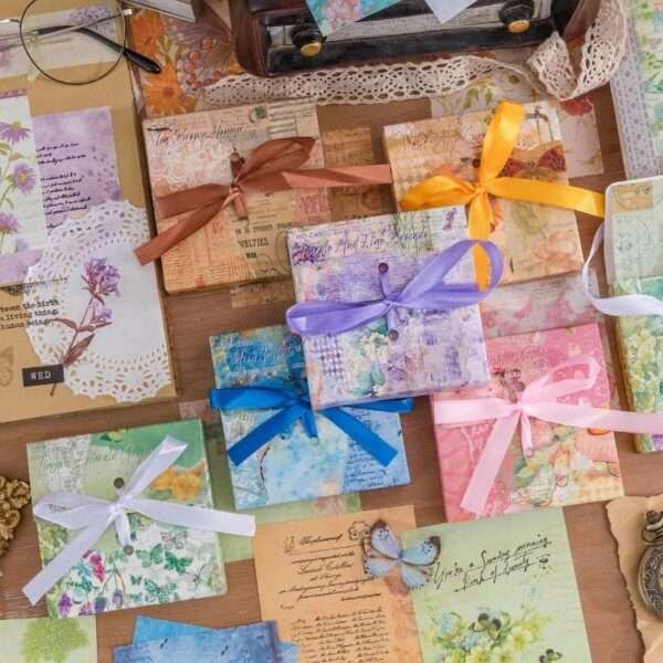 Floating Like a Dream Series Floral Deco Papers