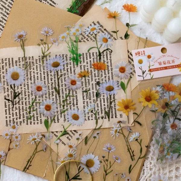 PET Flower Stickers - Image 2