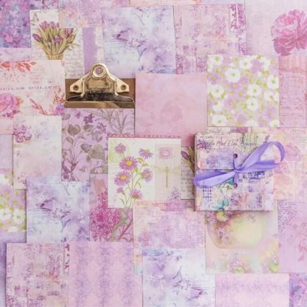 Floating Like a Dream Series Floral Deco Papers - Image 5