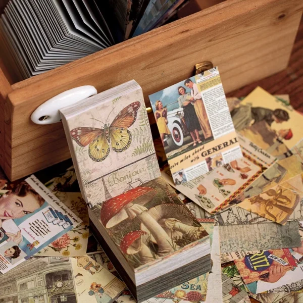 400 Sheets Vintage Mini Memo Pads