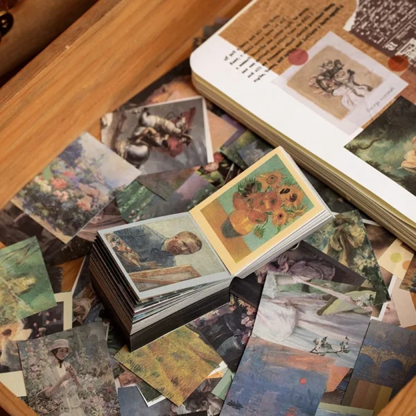 400 Sheets Vintage Mini Memo Pads - Image 3