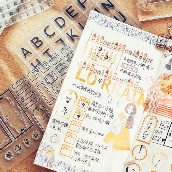Acrylic Silicone Stamps And Inkpad - Image 3