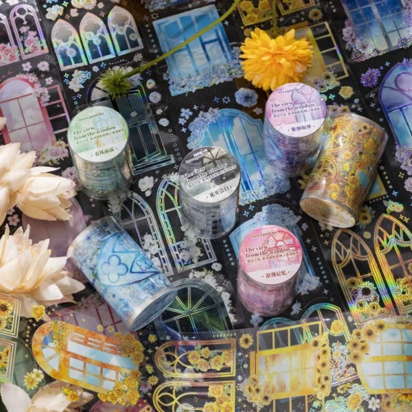 Window View Series PET Tape Rolls