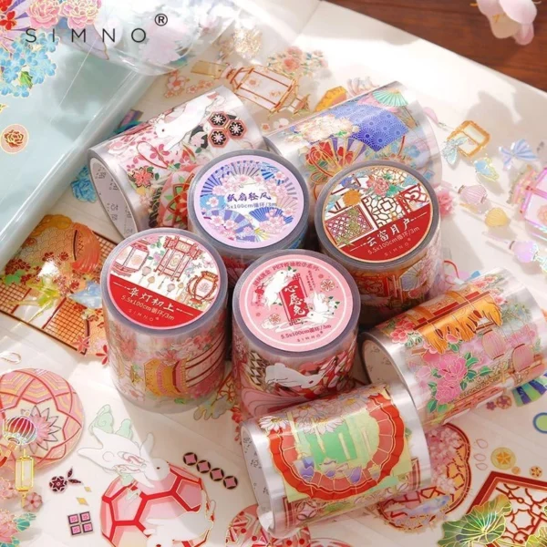 Chinese Style PET Washi Tapes
