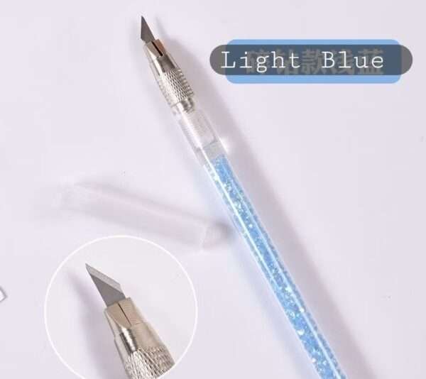 Fancy Zircon Stones Inside Carving Knives - Image 4