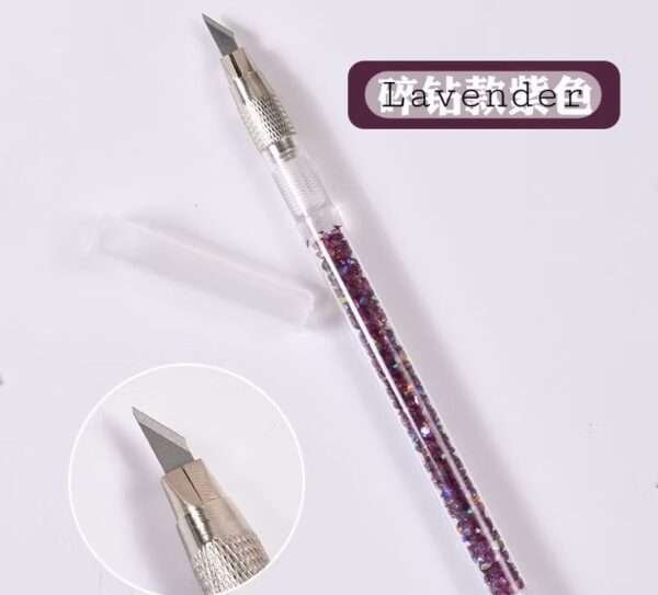 Fancy Zircon Stones Inside Carving Knives - Image 3