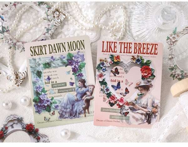 Book Fragrance Series Frame PET Stickers - Image 3