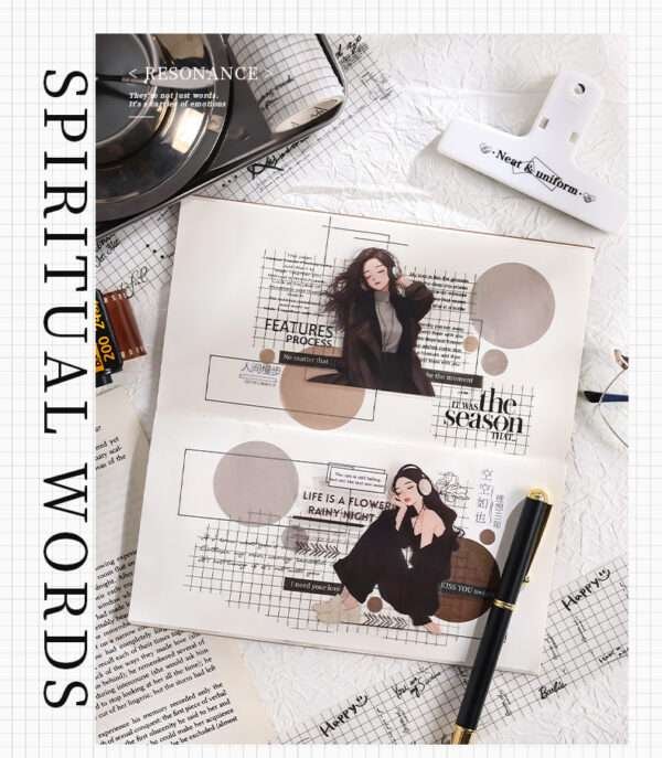 British Style Grid Washi Tapes - Image 7