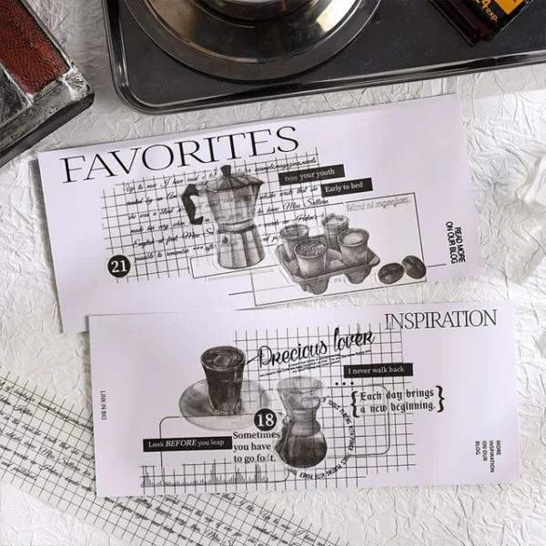 British Style Grid Washi Tapes - Image 10