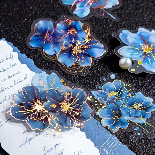Flower Poetry Series PET Stickers - Image 4