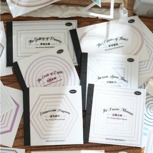The Frame World Series Peel off Sticker Pads - Image 2