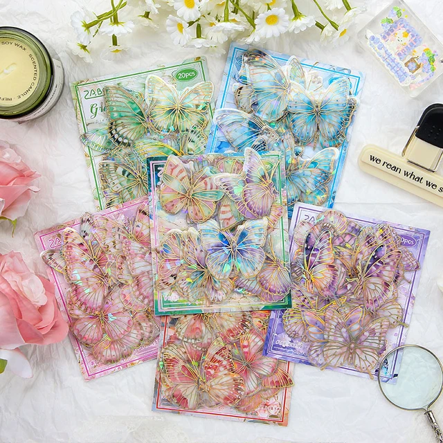 Colorful Tweedledum Series PET Stickers