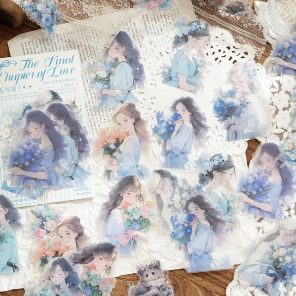 The Final Chapter of Love Series PET Stickers - Image 4