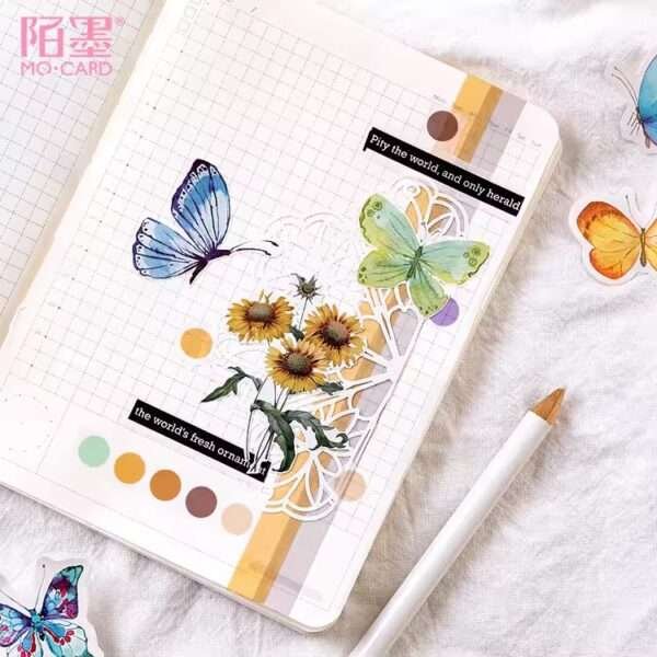 46pcs/pack Butterfly Series Mini Sticker Box - Image 5