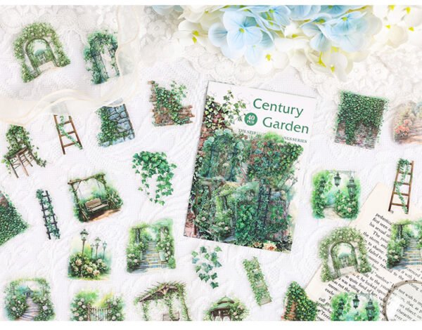Century Garden Series PET Stickers - Image 4