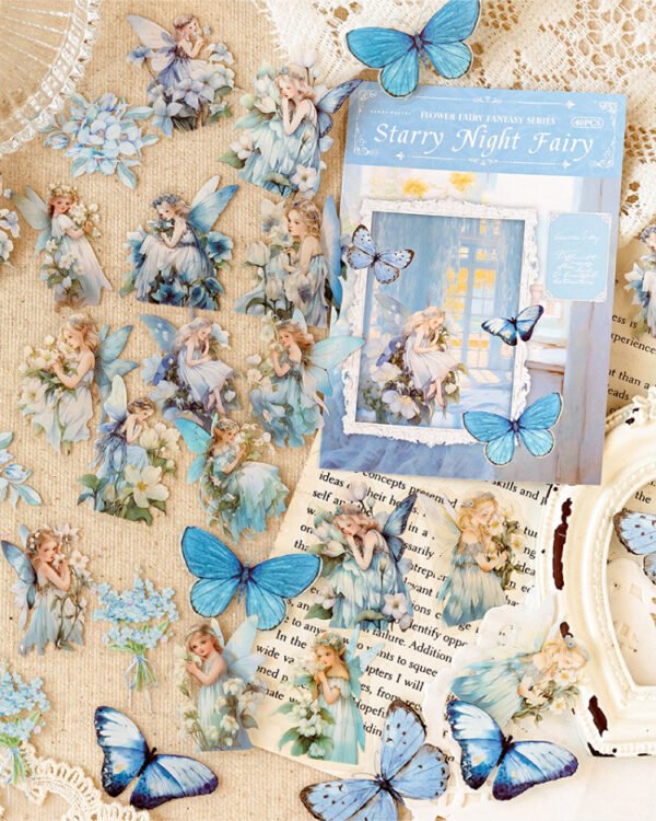 Flower Fairy Fantasy Series PET Stickers - Image 5