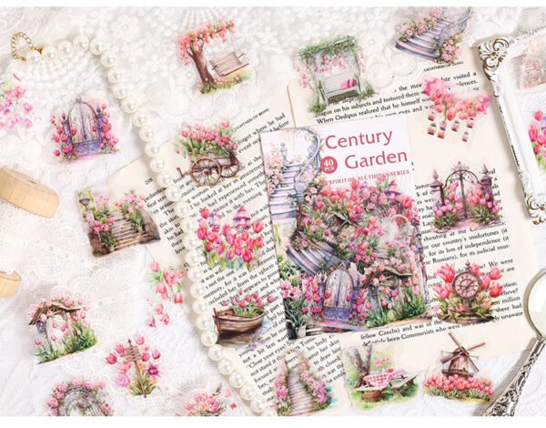 Century Garden Series PET Stickers - Image 5