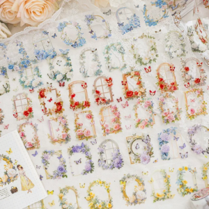 Flower Window Series PET Tape