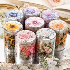 Flower Sea Series PET Tape Rolls