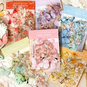 Flower Fairy Fantasy Series PET Stickers