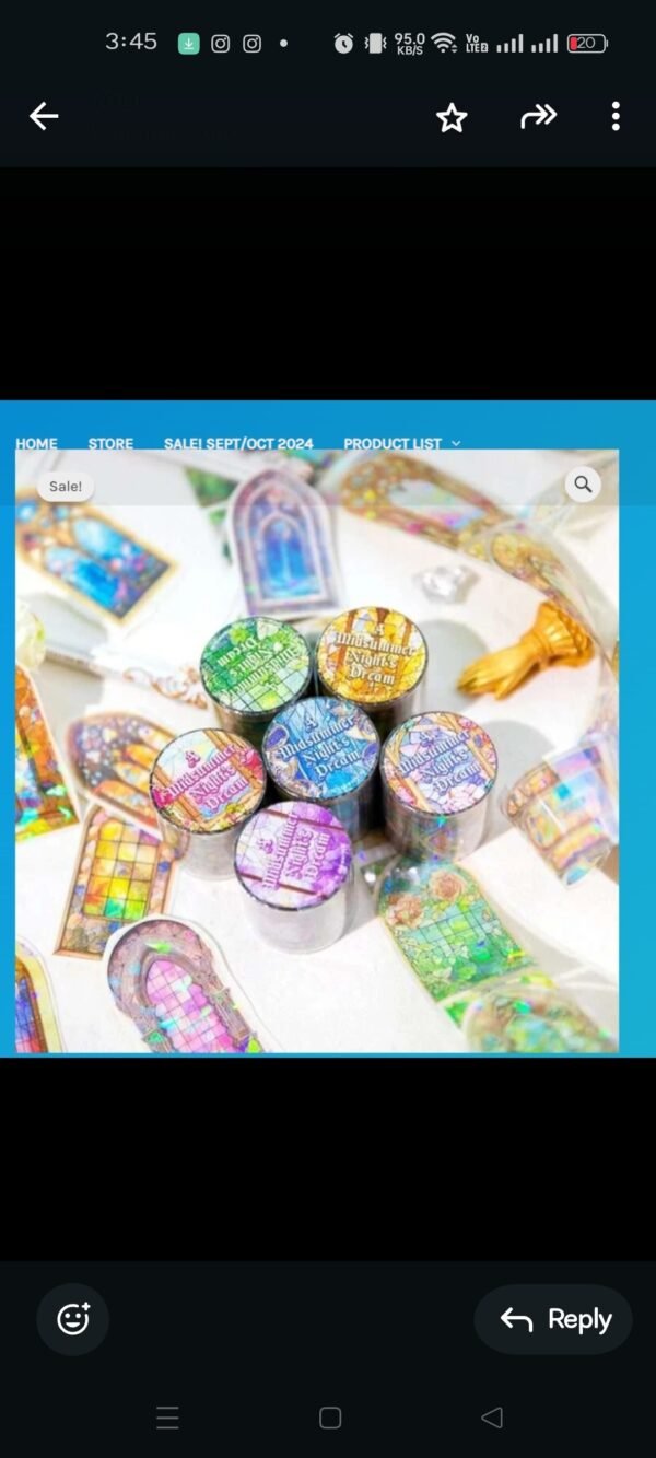 A Midsummer's Night Dream Series PET Tapes - Image 2