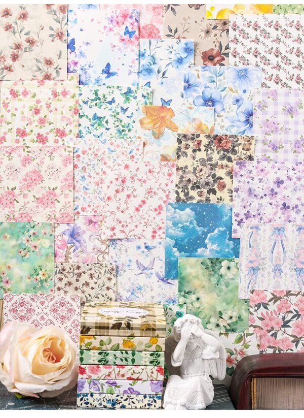 100sheets/pack Flower Memopads - Image 3