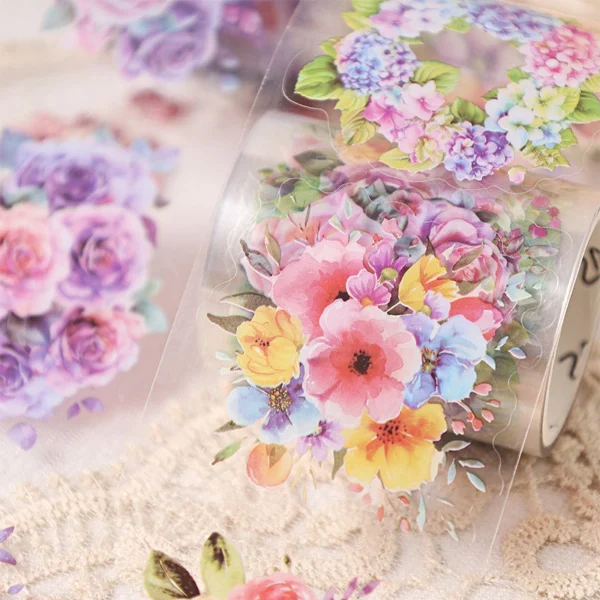 Flowers Butterfly Rhyme Series PET Tapes - Image 6
