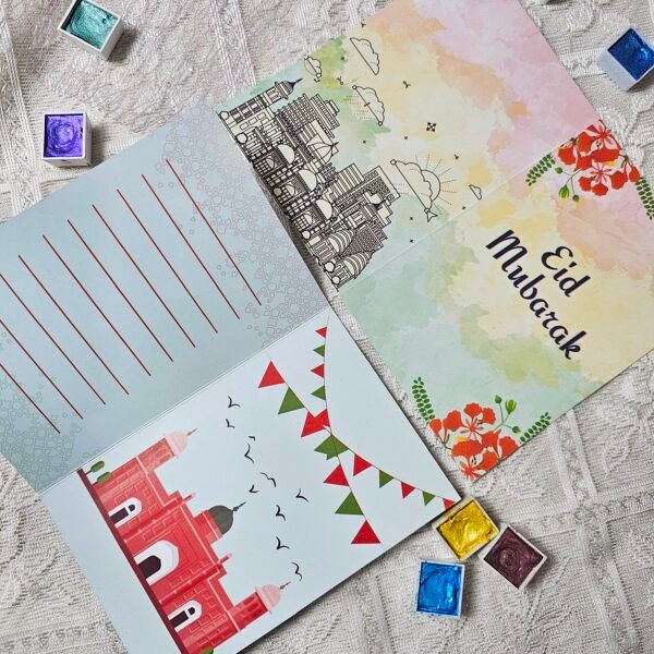 Eid Cards (15pcs/set) - a feeling of nostalgia for 90's kids - Image 19