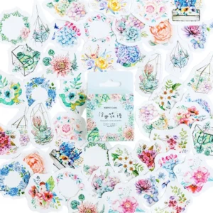 Flowery Mini Sticker Box
