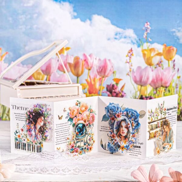 🌊 Flower Sea Drifting Series PET Peel-off Tapes🌸 - Image 8