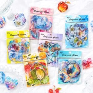 World in Glass Series PET Stickers ✨