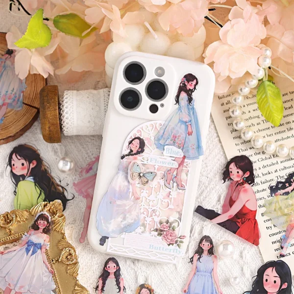 Charming Time Record Series | Girl PET Stickers 💌 - Image 4