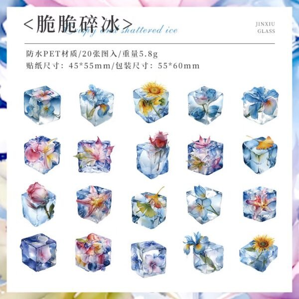 World in Glass Series PET Stickers ✨ - Image 9