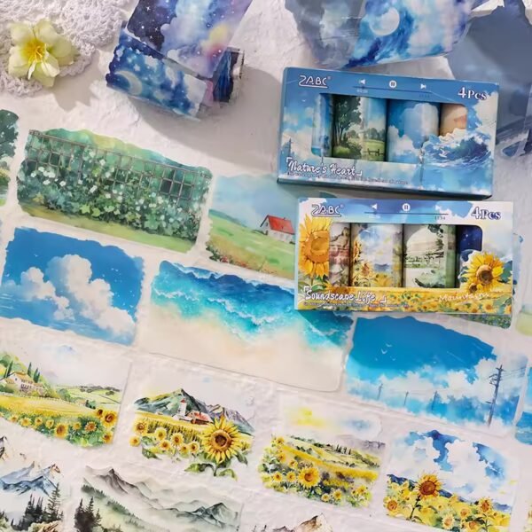 🎵 Soundscape Life & Nature Heart Series | PET Tapes 🌄
