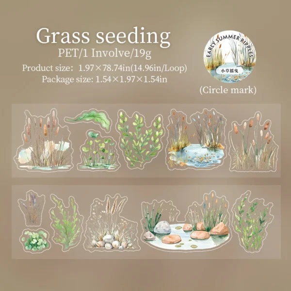 Early Summer Ripple Series | PET Peel-Off Tapes - Image 9