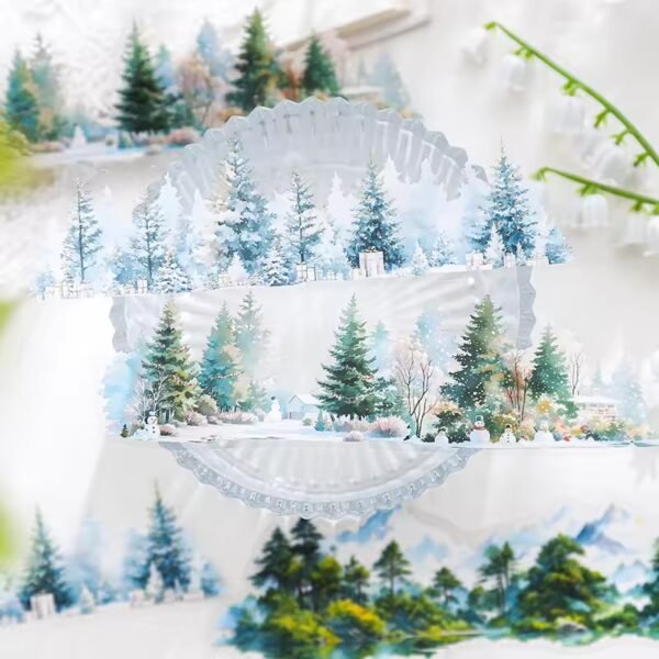 Wilderness Landscape Series | Long Strips PET Stickers - Image 6