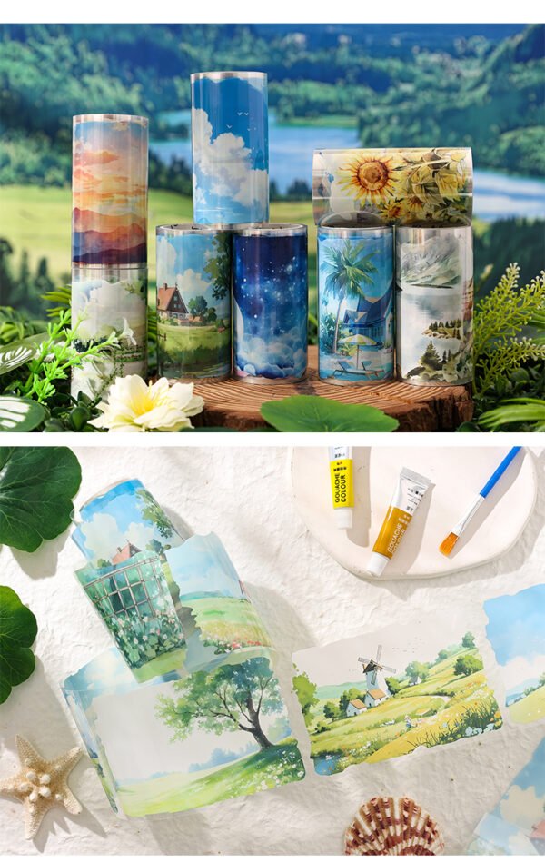 🎵 Soundscape Life & Nature Heart Series | PET Tapes 🌄 - Image 6