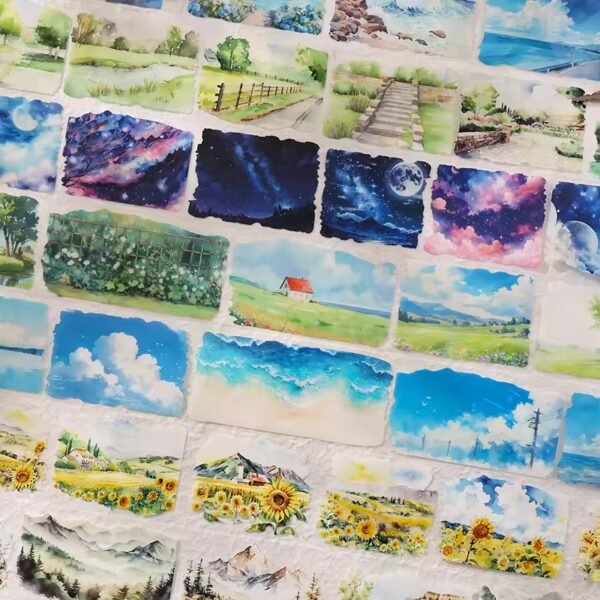 🎵 Soundscape Life & Nature Heart Series | PET Tapes 🌄 - Image 3