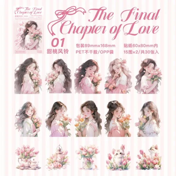 The Final Chapter of Love Series PET Stickers - Image 7
