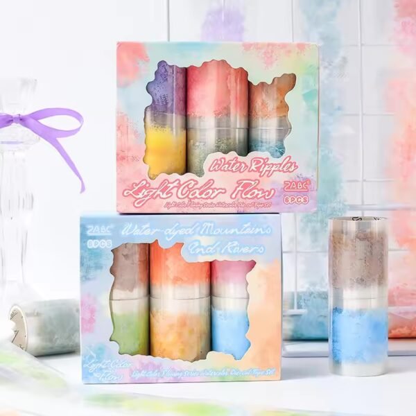 🎨 Light Color Rhyme Series | PET Peel-Off Tapes 🌸 - Image 2