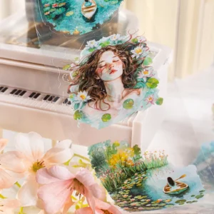 🌊 Flower Sea Drifting Series PET Peel-off Tapes🌸