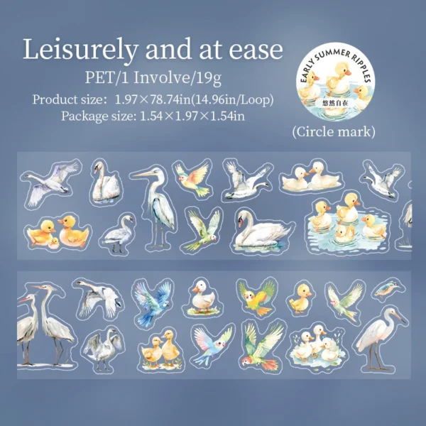 Early Summer Ripple Series | PET Peel-Off Tapes - Image 8