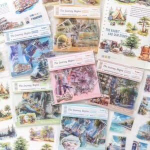 The Journey Begins Series | PET Stickers