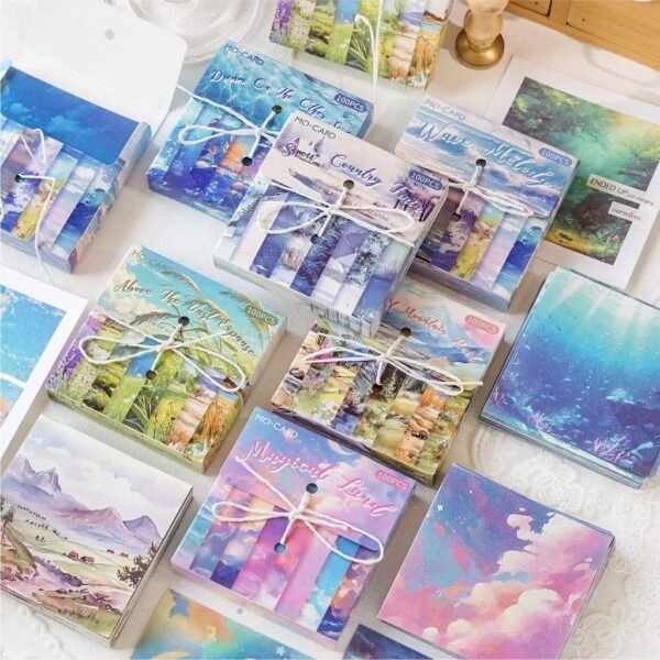 🏞️ Natural Landscape Handbook Series | Paper Packs 📖