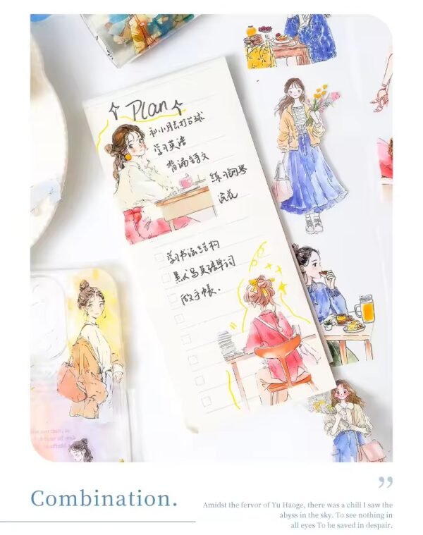 💫 Gentle Years Series – Pre-Cut PET Washi Tape 💫 - Image 7