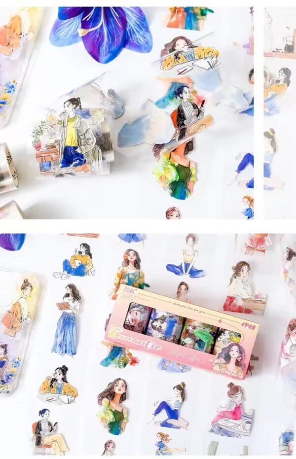 💫 Gentle Years Series – Pre-Cut PET Washi Tape 💫 - Image 8