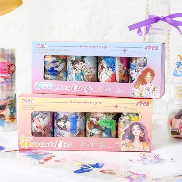 💫 Gentle Years Series – Pre-Cut PET Washi Tape 💫 - Image 2