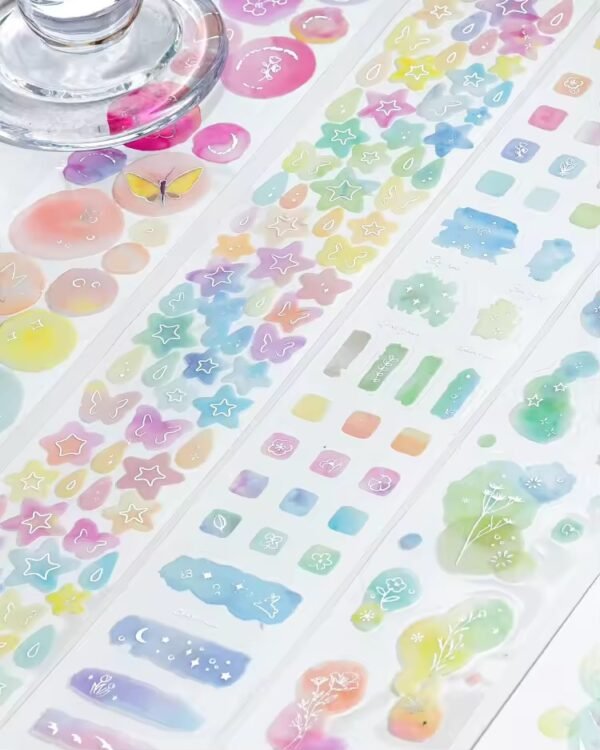 🌙 Romantic Dreamland Series – PET Washi Tape 🌙 - Image 6