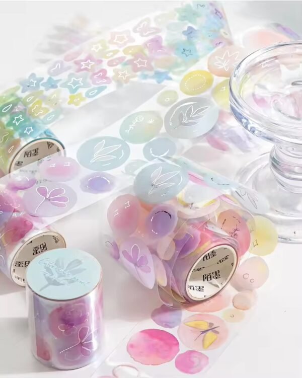 🌙 Romantic Dreamland Series – PET Washi Tape 🌙 - Image 5