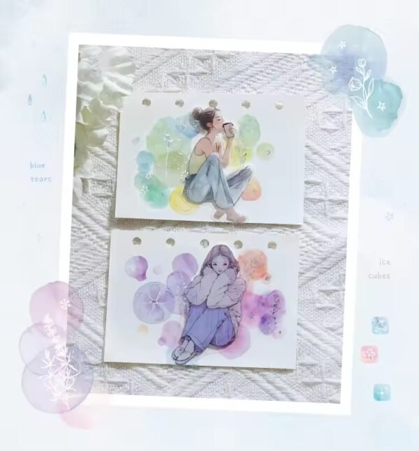 🌙 Romantic Dreamland Series – PET Washi Tape 🌙 - Image 8